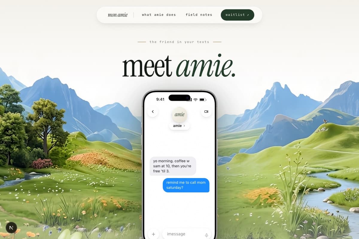 Amie website